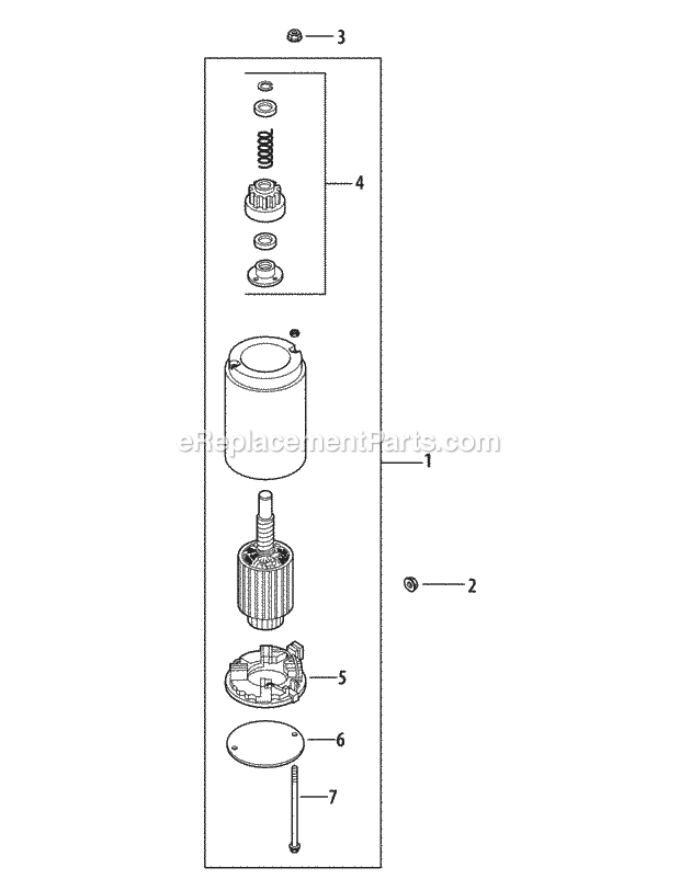 Kohler Sv591-3212 Starting System Diagram and Parts List for LTX1040 (13AX90AS056, 13WX90AS009, 13WX90AS010, 13WX90) (2014) Cub Cadet Lawn Tractor